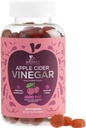 Vegan Apple Cider Vinegar Gummy 1000mg - Sugar Free ACV Gummies Vitaminer Supplement med vitamin B12 för energi - Keto Friendly Digestion, Detox, Cleanse Support - Gelatin-Free, Non-GMO - 120 Gummies