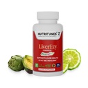 Liver Support Supplement-Supports Detox, Cleansing & Lipid Metabolism - med Bergacyn FF (Bergamot & Artichoke) - 30 LiverEzy Vegan Capsules