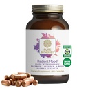 Ren Synergy Radiant humör | Natur humör och sömn tillskott med organisk saffran | med Saffron, Lemon Balm och Magnolia Bark | för sömn och stressstöd (60 kapslar)