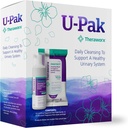 Theraworx skyddar U-Pak 60-Ct Wipes & Hygiene Foam 3.4 oz för urinhälsa (Pack av 1)