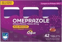 Rite Aid Acid Reducer Omeprazole Delayed Release Tablets - 20 mg, 3 flaskor, 14 greve varje (42 greve Total), Osmakad, Heartburn Relief, Heartburn Medicine, behandlar Frequent Heartburn