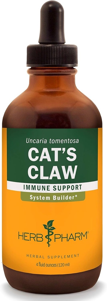 Herb Pharm Cats Claw (UNA de Gato) Extrakt för Immune System Support - 4 Ounce