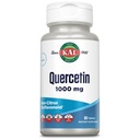 KAL Quercetin 1000mg Immune Support Supplement, Bioflavonoider för immunförsvar och övergripande hälsostöd, Vegan, Gluten Free, Non-GMO, 60-dagars garanti, 60 portioner, 60 tabletter