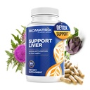 BioMatrix Liver Cleanse Detox & Repair, Artichoke Extract Liver Health Formel, Liver Supplement med mjölk Thistle, Taurine, Methionine | 1 + Månadsförsörjning för män och kvinnor