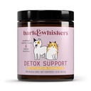 Bark & Whiskers Detox Support - Hjälper till att stödja hälsosam lever & njurfunktion - Herbal Blend med ekologisk mjölk Thistle & Green Tea - 1,8 oz