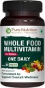 Ren näring hela mat multivitamin för kvinnor | 60 flikar | en-dag | 100% RDA | 24 naturliga vitaminer och mineraler | Alla naturliga växtbaserade kvinnors multivitamin | 2 månaders leverans