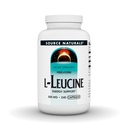 Källa Naturals L-Leucine, Energistöd*, Ett fritt formulär Essential Amino Acid Supplement för energistöd - 240 kapslar