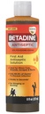Betadine Antiseptic First Aid Solution, Povidone-iodin 10%, Infection Protection, Dödar Germs I Mindre Skärningar Och Brännor, Inget Sting Löfte, Inget Alkohol eller Väteperoxid, 8 FL OZ