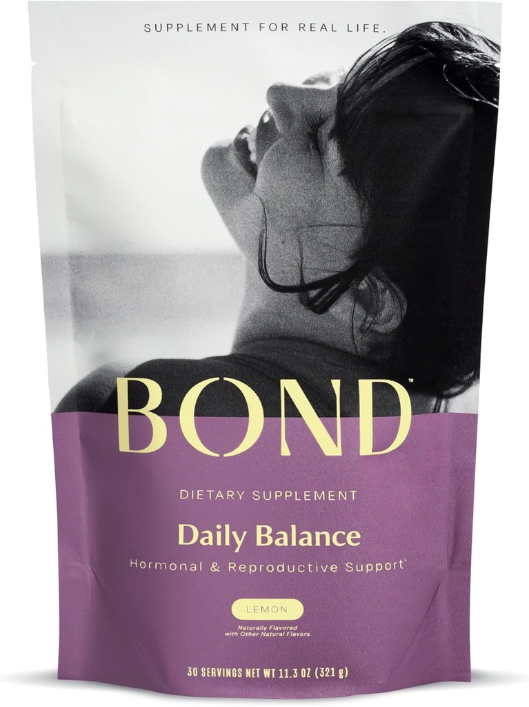 BOND Prenatal Vitamin Drink för kvinnor med järn, stöder hormonbalans, folat & B12 för energi & lugn humör, Omega-3 för Fetal Brain Development, Magnesium, D3, B6, Vegan, icke-GMO, 30-dagars leverans