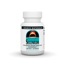 Källa Naturals Selen, organiskt bunden mat-form antioxidant *, 200 mcg - 60 tabletter