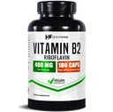 Healthfare Vitamin B2 Riboflavin 400mg | 180 Veg Capsules | Tillägg | Gluten-Free | Non-GMO