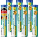 German Magnesium Oxide Supplement | Effervescent tabletter | Orange smak - 200 mg Magnesium per portion | Sugar Free, Vegan - T&D Pharma - Tillverkad i Tyskland