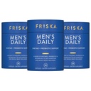 FRISKA Mäns dagliga Digestive Enzyme och Probiotics Supplement, naturligt stöd för manlig Digestive Health, Bloating, Gas, Indigestion Relief, stöder Gut Health, Laktase och B-Vitaminer, 90 kapslar