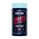 Blue Star Nutraceuticals CREA-TECH - Creapure Creatine Monohydrate - w/Electrolytes. Kreatin + Electrolytes kapslar - Bygg muskler och öka styrka | 30 dagars leverans - 120 Veggie kapslar