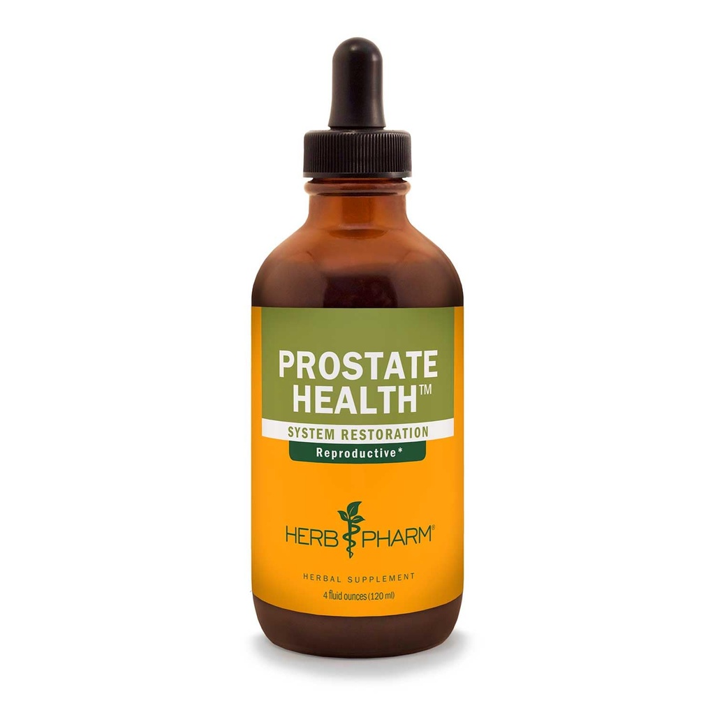 Herb Pharm Prostate Health Liquid Herbal Formel med Saw Palmetto Liquid Extract - 4 Ounce