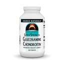 Källa Naturals Extra Strength Glucosamine Chondroitin, främjar hälsosamma gemensamma *, 240 tabletter