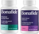 Bonafide Relizen + Ristela - Hormonfri lättnad från heta blinkar och nattsötar under klimakteriet * + Hormonfri, drogfri stöd för kvinnors sexuella tillfredsställelse - 1 månads leverans