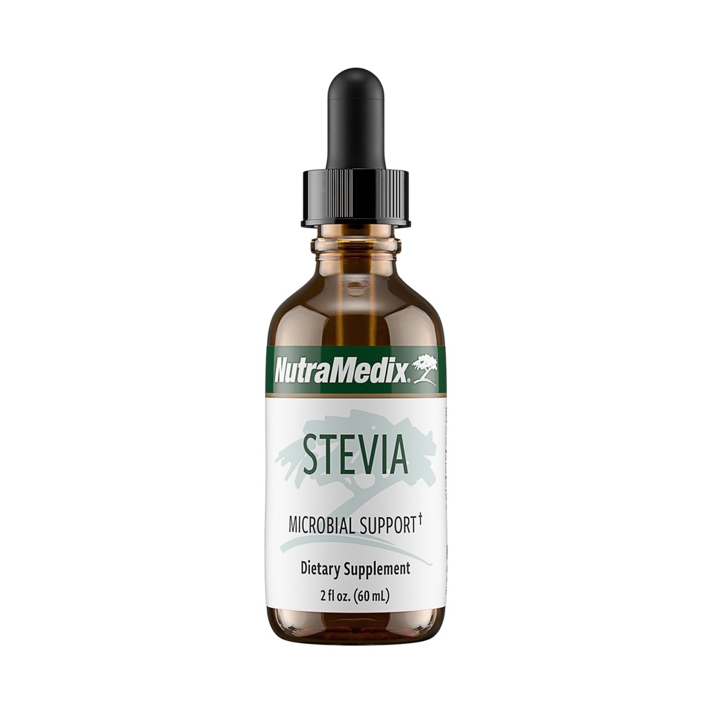 NutraMedix Sweet Leaf Stevia Liquid Drops - Sugar Free Sweetener från Pure Stevia Leaf Extract för Microbial Support - Low Carb, No Added Sugar (2 oz / 60 ml)