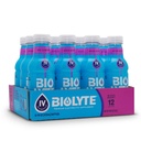 BIOLYTE Electrolyte Drink - Doktor-Formulerad Hydration Drink, Electrolytes Water, Chemotherapy måste ha för kvinnor och män, Rehydrering IV Liquid i en flaska blandad Berry, 16 Fl Oz (12 Pack)