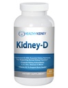 Kidney-D Kidney Supplement. Vitamin D Optimerad för njursupport. Vitamin D3 och 7 njur vitaminer och näringsämnen utformade för njurhälsa och mer