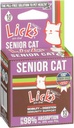 Licks Pill-Free Senior Cat - Gemensamt Support & Digestion Supplement för Senior Cats - Immunity Vitamins & Heart Health Supplements för äldre katter - Gel Packets - 10 Användning