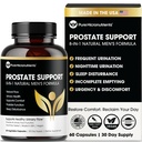 Rena mikronäringsämnen Advanced Prostate Health Supplement - Saw Palmetto, Beta-Sitosterol, Stinging Nettle Root, & Lycopene - Bladder Control & Urinary Support Supplements for Men