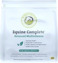 Wholistic Pet Organics Equine Complete: Häst Multivitamin för Total Body Health - Hästtillskott med vitaminer, mineraler, prebiotika, probiotika, antioxidanter och mer - 4 Lb