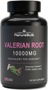 Valerian Root Capsules - Likvärdigt till 1.0000mg, 4X koncentrerat extrakt - Mycket koncentrerat, 120 kapslar