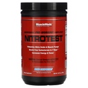 MuscleMeds Nitrotest Pre-Workout Supplement Drink, Boost Nitric Oxide, Testosteron, Blue Raspberry, 30 Servering, 1,04 Pound, 1 Count