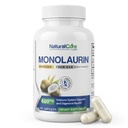 Natural Cure Labs Premium Monolaurin - 600mg, 100 kapslar