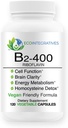 B2-400 Ren Riboflavin - Nervous System Health, Homocysteine Detox, kardiovaskulär, hjälper till att öka energi, mental klarhet, metabolism och cellfunktion (120)