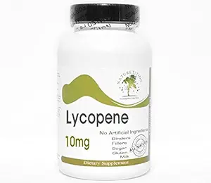 Lycopene 10mg - 200 kapslar - Inga tillsatser - Naturtitionstillägg