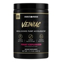 Anabola Warfare Veiniac Muscle Pump Activator Supplement Stimulant Free Pre-Workout med L-Citrulline, Betaine Anhydrous, & Added AGMassTM, Ökar Nitric Oxide *, Fruit Punch 20 portioner