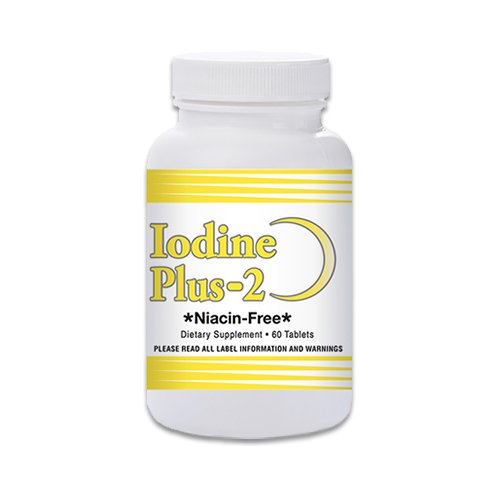 Iodine Plus 2 -Thyroid MD:s officiella formel - 2 månaders leverans - 60 tabletter - för sköldkörtelstöd