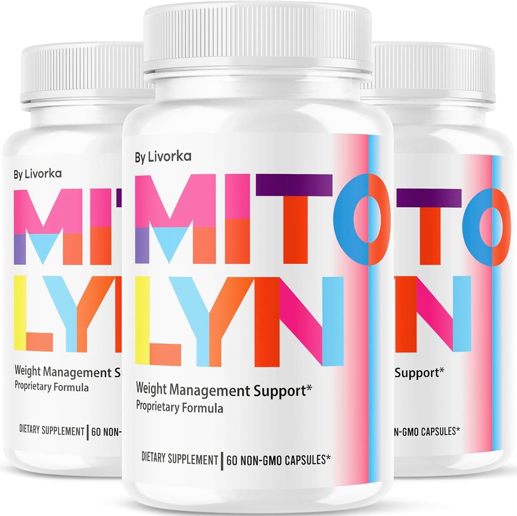 (3 Pack) Mitolyn Capsules - Mitolyn, Mitolyn Advanced Formula Pills, Mitolyn Supplement, Mito Lyn, Mito Lyn Pills, Mitolyn Support, Mitolyn Pill, Mitolyn Supplement Pills, 180 Capsules för 3 månader