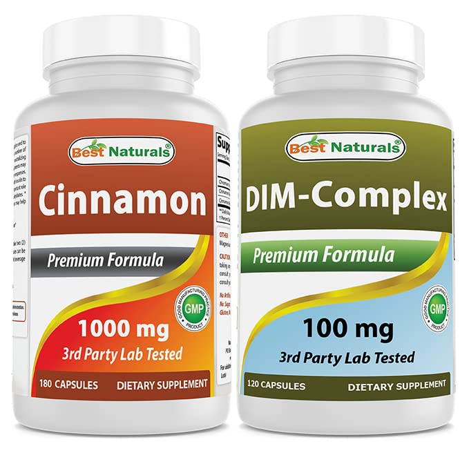 Kanel 1000 mg och DIM Supplement 100 mg
