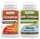 Kanel 1000 mg och DIM Supplement 100 mg