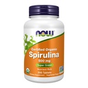 NOW Foods Supplements, Organic Spirulina 500 mg med vitaminer, mineraler och GLA (Gamma-Linolenic Acid), 200 tabletter