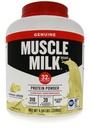 Muskelmjölk äkta proteinpulver, Banana Crème, 32g protein, 4,94 pund, 32 portioner