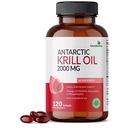 Futurebiotics Antarctic Krill Oil 2000mg med Astaxanthin, Omega-3s EPA, DHA och Phospholipids - 100% Pure Premium Krill Oil Heavy Metal Tested, Non GMO - 120 Softgels
