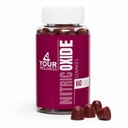 Nitric Oxide Gummies, Boosting Nitric Oxide Production och Blood Pressure, Made with Beet Root Extract är Gluten Free, Non-GMO och Kosher (60 Count (Pack of 1), Mixed Berry)