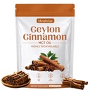 Metabolae Ceylon Cinnamon Capsules – 300 Softgels, Supports Metabolic Balance, Energy & Daily Wellness, Cinnamomum Verum Extract with MCT Oil, Non GMO Plant Based Supplement (1)
