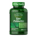 Puritans Pride Flow GuardTM Saw Palmetto Extract 450mg, Natural Whole Herb Traditional Herbal Dietary Supplement for Mens Prostate and Urinary Health Support, 200 Rapid Release Capsules