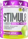 FINAFLEX STIMUL8 Original Super Pre-Workout, Awesome Apple - Energi, Styrka & Uthållighet för Män & Kvinnor - med koffein, Beta-Alanine & Vitamin C - 35 portioner