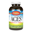 Carlson - ACES, vitamin A, C, E + Selen, Cellular Health & Immune Support, Antioxidant, 300 Softgels