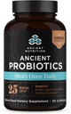 Forntida näringsprobiotika för män, antika probiotiska mäns en gång dagligen 30ct, Digestive och Immune Support, Bloating, Gas och förstoppning Relief, Gluten Free, Superfoods Blend, 25 miljarder CFUs