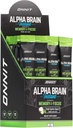 ONNIT Alpha Brain Instant - Coconut Lime Flavor - Nootropic Brain Booster Memory Supplement - Brain Support för Focus, Energy & Clarity - Alpha GPC Choline, Cats Claw, L-Theanine, Bacopa - 30ct