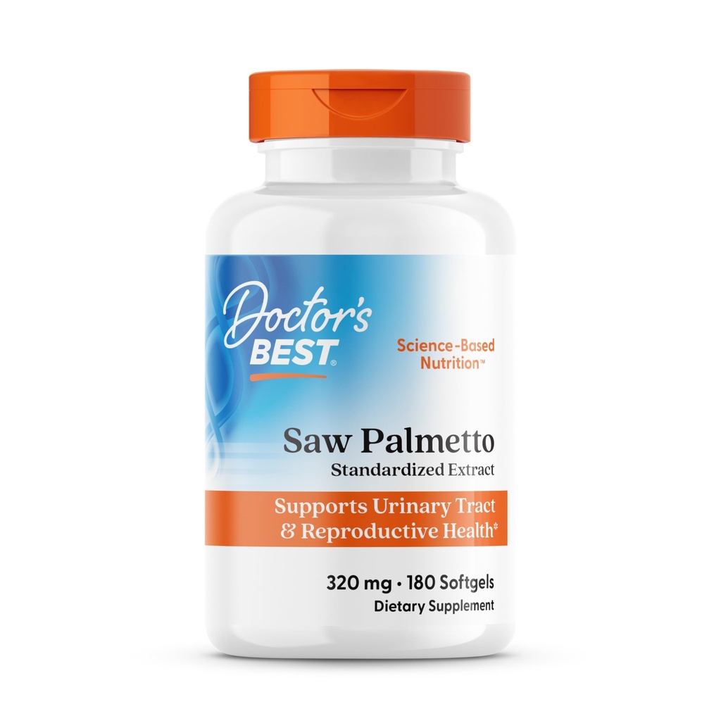 Läkarens bästa såg Palmetto 320 Mg Softgels, 180 greve
