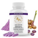 Addictive Wellness Black Ginger Capsules 450mg, Kaempferia Parviflora Supplement för att stödja energi, metabolism, uthållighet och prestanda, Thai Black Ginger för män, Vegan & Paleo, 100 Count