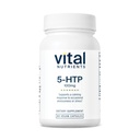 Vital Nutrients 5-HTP 100mg (5-hydroxytryptophan) | Vegan Serotonin Support Supplement* | Sömn och stress Support | 5HTP och vitamin B6 | Gluten, Dairy, Soy Free | Non-GMO | 60 kapslar